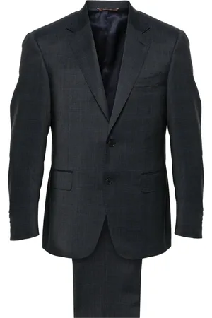 CANALI Herren, Mäntel, Blau, LGröße: