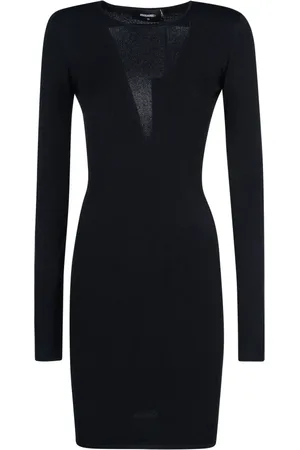 Dsquared2 Damen, Kleider, Schwarzk, SGröße: