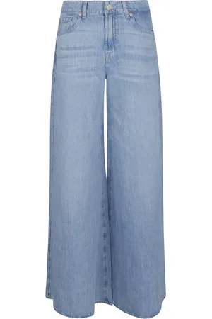 7 for all Mankind Damen, Jeans, Blau, W30Größe: