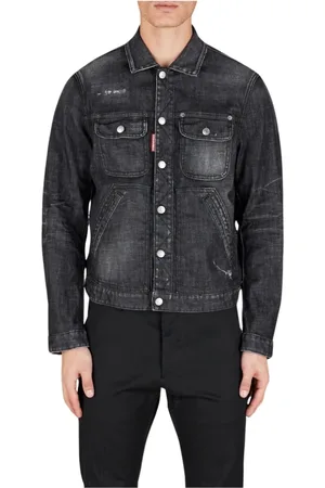Dsquared2 Herren, Jacken, Schwarzk, MGröße:
