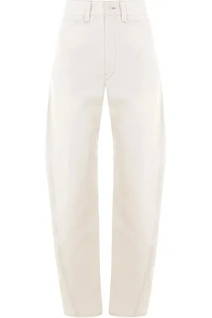 LEMAIRE Damen, Jeans, Weiß, SGröße: