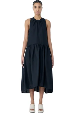 Jil Sander Damen, Kleider, Schwarzk, SGröße: