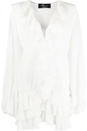 BLUMARINE Damen, Kleider, Weiß, SGröße: