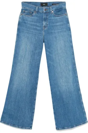 7 for all Mankind Damen, Jeans, Blau, W24Größe: