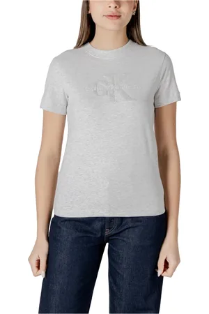 Calvin Klein Damen, Oberteile, Grau, XSGröße: