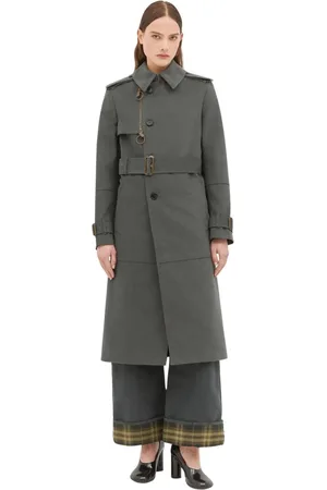 Burberry Damen, Mäntel, Grau, 2XSGröße: