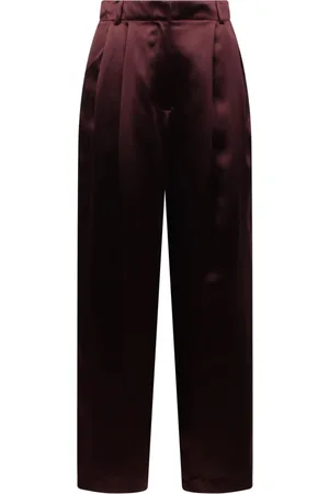 Loulou Studio Damen, Hosen, Rot, MGröße: