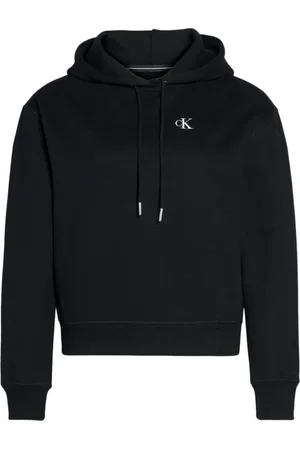 Calvin Klein Damen, Sweatshirts & Hoodies, Schwarzk, SGröße: