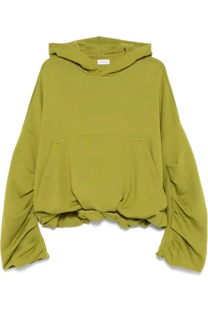 DRIES VAN NOTEN Damen, Sweatshirts & Hoodies, Grün, MGröße: