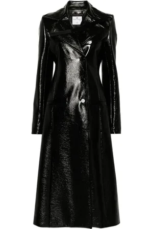 Courrèges Damen, Mäntel, Schwarzk, MGröße: