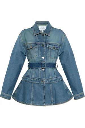 Alaïa Damen, Jacken, Blau, SGröße:
