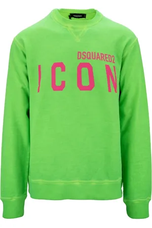 Dsquared2 Herren, Sweatshirts & Hoodies, Grün, SGröße: