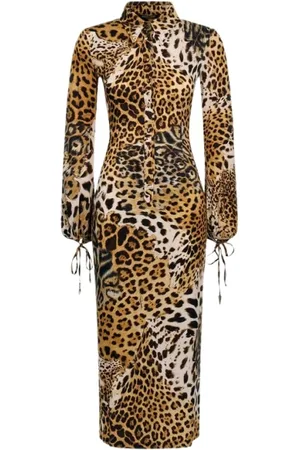 Roberto Cavalli Damen, Kleider, Mehrfarbig, SGröße: