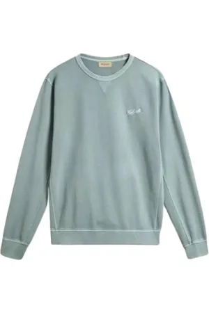 Woolrich Herren, Sweatshirts & Hoodies, Blau, MGröße: