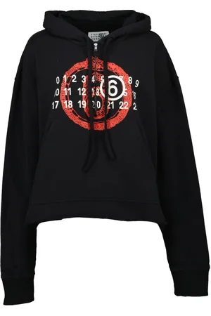 Maison Margiela Damen, Sweatshirts & Hoodies, Schwarzk, MGröße: