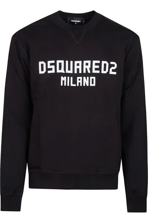 Dsquared2 Herren, Sweatshirts & Hoodies, Schwarzk, XLGröße: