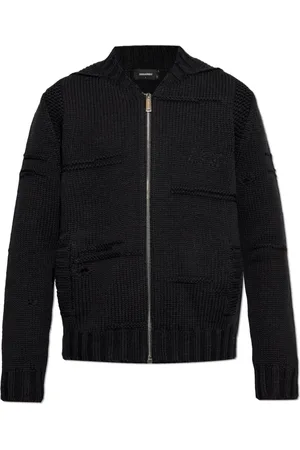 Dsquared2 Herren, Strickwaren, Schwarzk, 2XLGröße: