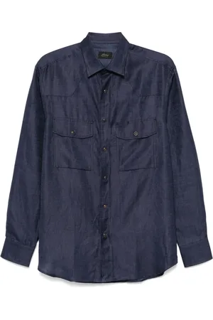 BRIONI Herren, Shirts, Blau, MGröße: