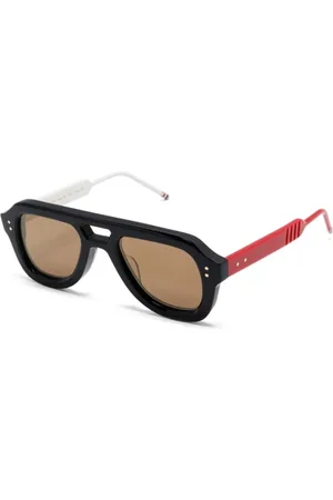 Thom Browne Unisex, Accessories, Schwarzk, 47 MMGröße: