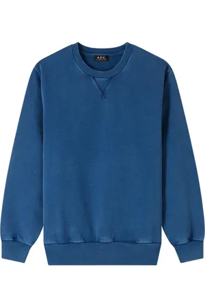 A.P.C. Herren, Sweatshirts & Hoodies, Blau, LGröße: