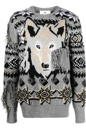Etro Herren, Sweatshirts & Hoodies, Grau, SGröße:
