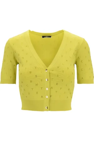 Elisabetta Franchi Damen, Strickwaren, Gelb, XSGröße: