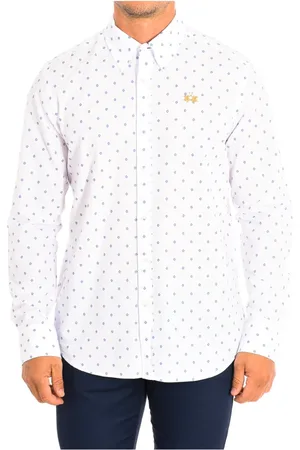 La Martina Herren, Shirts, Weiß, SGröße: