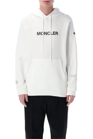 Moncler Herren, Sweatshirts & Hoodies, Weiß, LGröße: