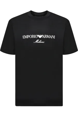 Emporio Armani Herren, Oberteile, Schwarzk, LGröße: