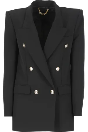 Elisabetta Franchi Damen, Jacken, Schwarzk, XSGröße: