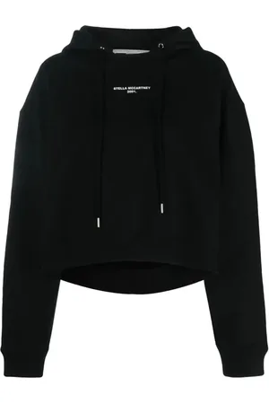Stella McCartney Damen, Sweatshirts & Hoodies, Schwarzk, 2XSGröße: