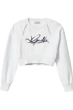 GAËLLE Damen, Sweatshirts & Hoodies, Weiß, XSGröße: