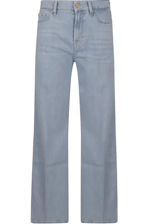 7 for all Mankind Damen, Jeans, Blau, W29Größe: