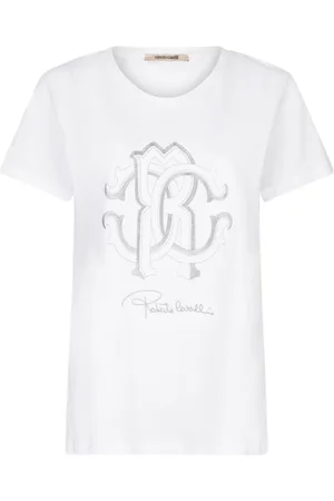 Roberto Cavalli Damen, Oberteile, Weiß, SGröße: