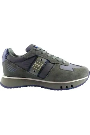 Blauer Herren, Schuhe, Grün, 45 EUGröße: