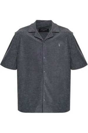 AllSaints Herren, Shirts, Blau, MGröße: