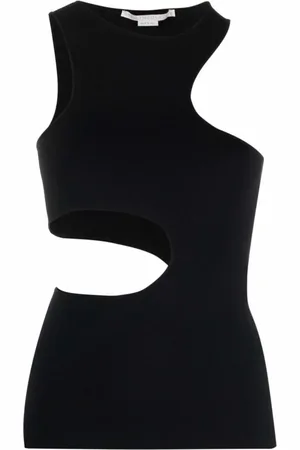 Stella McCartney Damen, Oberteile, Schwarzk, SGröße: