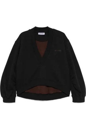 The Attico Damen, Sweatshirts & Hoodies, Schwarzk, XSGröße: