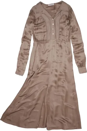 Acne Studios Damen, Kleider, Braun, MGröße: