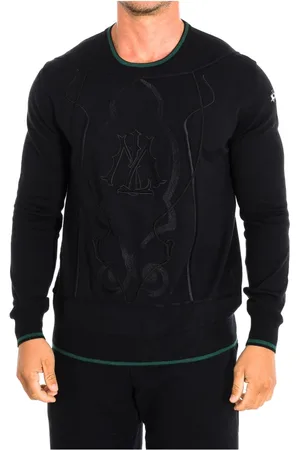 La Martina Herren, Sweatshirts & Hoodies, Schwarzk, LGröße: