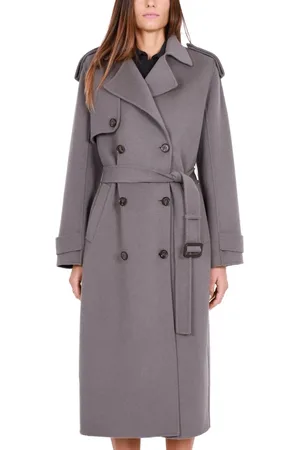 Elisabetta Franchi Damen, Mäntel, Grau, LGröße: