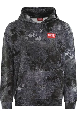 Diesel Herren, Sweatshirts & Hoodies, Grau, MGröße: