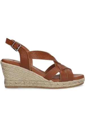 Manfield Damen, Schuhe, Braun, 37 EUGröße: