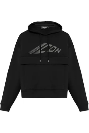 Dsquared2 Herren, Sweatshirts & Hoodies, Schwarzk, SGröße: