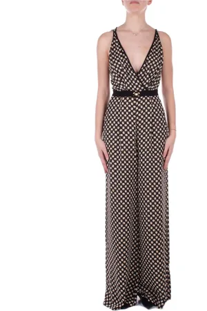 Elisabetta Franchi Damen, Jumpsuits & Playsuits, Schwarzk, SGröße: