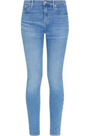 7 for all Mankind Herren, Jeans, Blau, W29Größe: