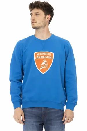 AUTOMOBILI LAMBORGHINI Herren, Sweatshirts & Hoodies, Blau, XLGröße: