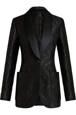 Etro Damen, Jacken, Schwarzk, LGröße:
