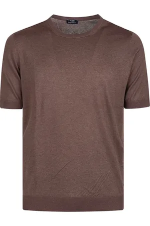 BARBA Herren, Oberteile, Braun, 2XLGröße: