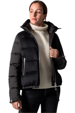 Duno Damen, Jacken, Schwarzk, LGröße: